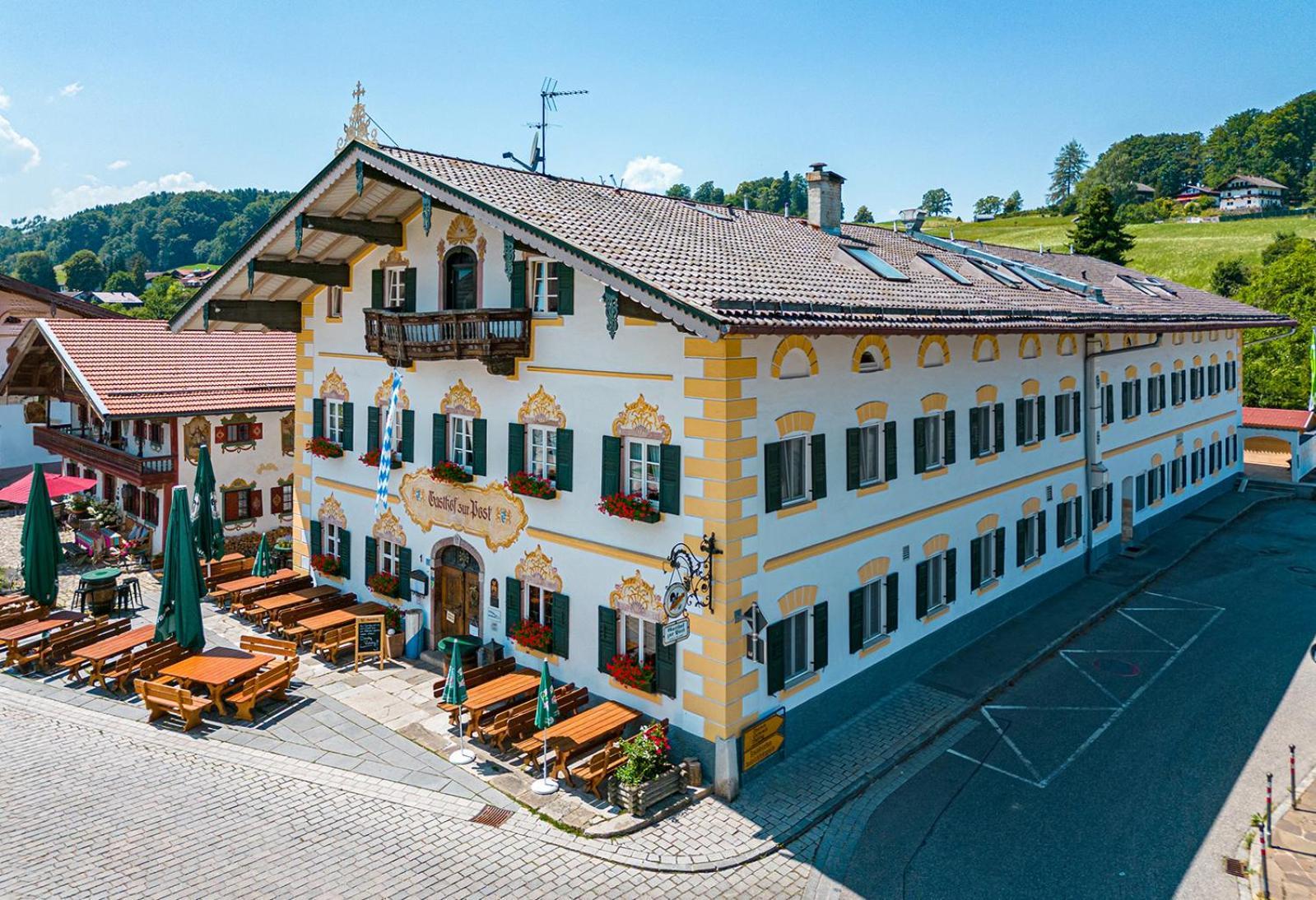 Gasthof-Hotel Zur Post Samerberg Bagian luar foto