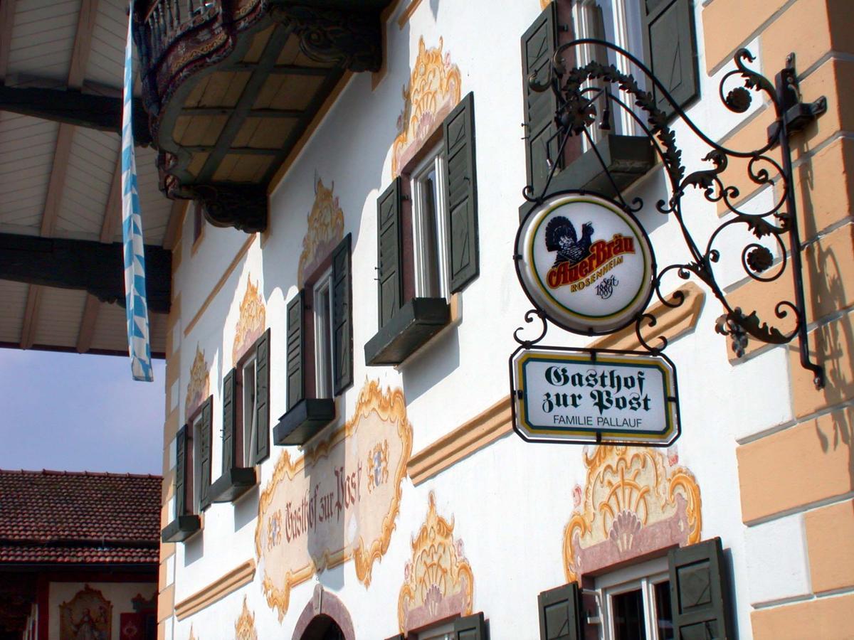 Gasthof-Hotel Zur Post Samerberg Bagian luar foto